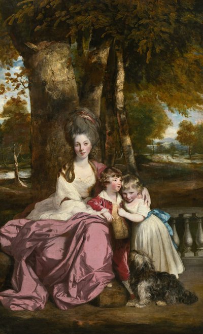 Lady Elizabeth Delmé et ses enfants - Joshua Reynolds